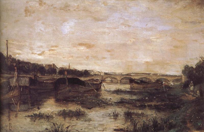 Berthe Morisot Bridge oil painting image